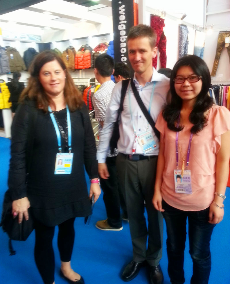 One Norway Clients come to our Booth for a Business Talking